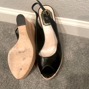 Peep Toe Christian Dior Wedge